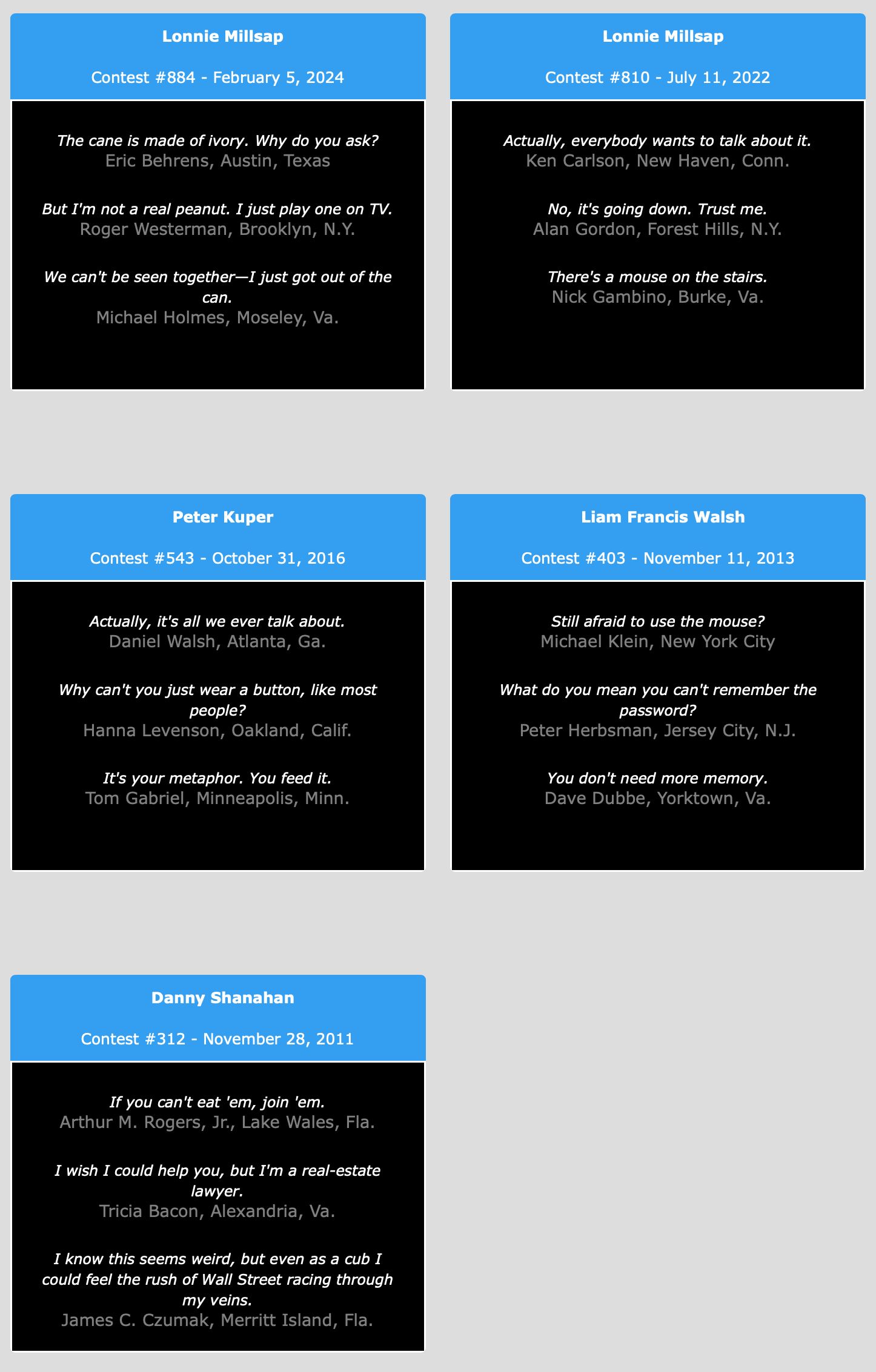 Tangential Contests
